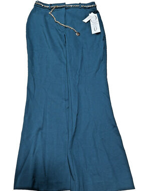 NWT Zac & Rachel Teal Figure Defining Pants M